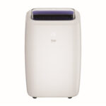 Aire acondicionado portátil - BEKO BPN112C, 3000 fg/h, 3 velocidades, 380 m³, 65 dB(A), Blanco