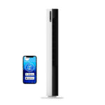 Ventilador de torre - CLEAN AIR OPTIMA CA-407W Smart, 35 W, Nivel del ventilador 1 a 12 velocidades, Blanco
