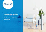 Ventilador de torre - CLEAN AIR OPTIMA CA-407W Smart, 35 W, Nivel del ventilador 1 a 12 velocidades, Blanco - Imagen 9