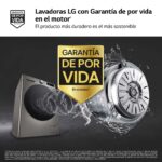 Lavadora carga frontal - LG F4WR7010AGS, Serie 700, 10 kg, 1400 rpm, 14 Programas, Steam™, Clase A-10%, Inox antihuellas - Imagen 4