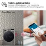 Lavadora carga frontal - LG F4WR7010AGS, Serie 700, 10 kg, 1400 rpm, 14 Programas, Steam™, Clase A-10%, Inox antihuellas - Imagen 9