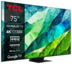 Televisores (TV) - TCL 75C855, HDR 4K, 1, Smart TV, DVB-T2 (H.265), Not available - Imagen 4