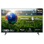 TV LED 43" - HISENSE 43A6N, HDR 4K, Quad Core/ MT9603, Smart TV, DVB-T2 (H.265), Negro