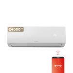 Aire acondicionado Split 1x1 - EVVO EVVO Clima WIFI 1x1 24000 BTU, 24000 fg/h, Función Inverter, Blanco
