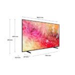 TV LED - SAMSUNG UE50DU7170U, UHD 4K, Smart TV, Negro - Imagen 4