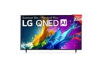 TV QNED 43" - LG 43QNED80T6A, UHD 4K, 1, Smart TV, DVB-T2 (H.265), Negro