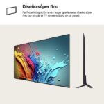 TV QNED 43" - LG 43QNED80T6A, UHD 4K, 1, Smart TV, DVB-T2 (H.265), Negro - Imagen 3