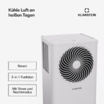 Aire acondicionado portátil - KLARFIT Aero Ring, 9000 fg/h, 31 m², 64 dB(A), Blanco - Imagen 2