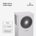 Aire acondicionado portátil - KLARSTEIN Aero Ring, 7000 fg/h, 25 m², 64 dB(A), Blanco - Imagen 2