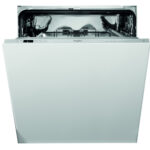 Lavavajillas integrable - Whirlpool WRIC 3C26, 14 servicios, 8 programas, 60 cm, Power Clean, 6th SENSE, Inox