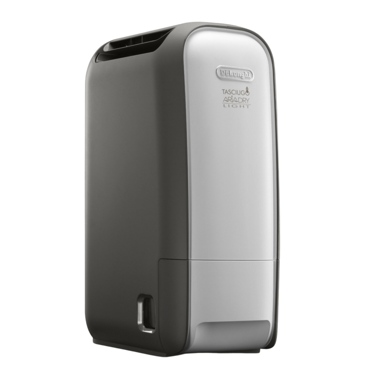 1433057-img1 Deshumidificador - De'Longhi Tasciugo AriaDry Light DNS80, Extracción 7.5 l/día, Depósito de 2,8 l, Superficia de 85 m³, Pantalla LCD, Ionizador, Gris - Imagen 1