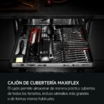 Lavavajillas libre instalación 45 cm - AEG Serie 7000 GlassCare FFB73527ZM, 10 servicios, 9 programas, 446 mm, INOX - Imagen 7