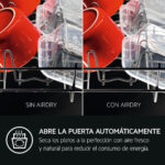 Lavavajillas libre instalación 60 cm - AEG Serie 6000 SatelliteClean FFB53627ZM, 13 servicios, 8 programas, 600 mm, INOX - Imagen 3