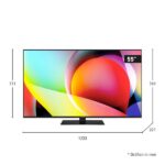 TV LCD - PANASONIC TN-55W70AEZ, UHD 4K, Smart TV, Negro - Imagen 4