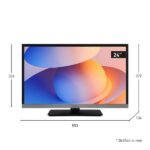 TV LED - PANASONIC TB-24S40AEZ, WXGA, 1, Smart TV, DVB-T2 (H.265), Negro - Imagen 4