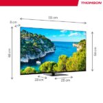 TV LED 50" - THOMSON Smart TV 50UG5C14, UHD 4K, CA75@1.3Ghz + A53@1.15GHz, Smart TV, DVB-T2 (H.265), Negro - Imagen 4
