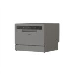 Lavavajillas compacto - CANDY CP 6E51LS, 6 servicios, 8 programas, 55 cm, Silver - Imagen 9