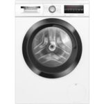 Lavadora carga frontal - BOSCH WUU28T68ES, 9 kg, Blanco / acero