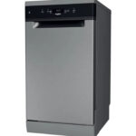 Lavavajillas libre instalación 45 cm - WHIRLPOOL WSFC 3M27 X, 10 servicios, 6 programas, 450 mm, Acero inoxidable