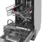 Lavavajillas libre instalación 45 cm - WHIRLPOOL WSFC 3M27 X, 10 servicios, 6 programas, 450 mm, Acero inoxidable - Imagen 9