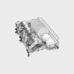 Lavavajillas integrable 45 cm - SMEG ST4512IN, 9 servicios, 5 programas, 446 mm, Negro - Imagen 4