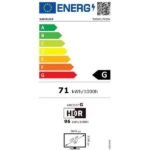 TV LED 50" - SAMSUNG TU50CU7025KXXC, UHD 4K, Crystal Processor 4K, Smart TV, DVB-T2 (H.265), Black - Imagen 3