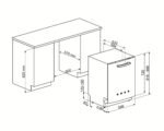 Lavavajillas integrable 60 cm - SMEG STFABCR3, 13 servicios, 11 programas, 598 mm, Crema de - Imagen 7