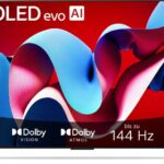 TV OLED 42" - LG OLED42C47LA, OLED 4K, α9 Gen 7 AI processor 4K, Smart TV, DVB-T2 (H.265), Negro