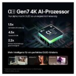 TV OLED 42" - LG OLED42C47LA, OLED 4K, α9 Gen 7 AI processor 4K, Smart TV, DVB-T2 (H.265), Negro - Imagen 4