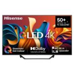 TV LED 43" - HISENSE 43A7NQ, UHD 4K, Processor, Smart TV, DVB-T2 (H.265), Grey