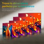 TV LED 43" - HISENSE 43A7NQ, UHD 4K, Processor, Smart TV, DVB-T2 (H.265), Grey - Imagen 7