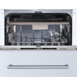 Lavavajillas integrable 45 cm - CATA LVI 48010, 10 servicios, 8 programas, 44,8 cm, Blanco - Imagen 6