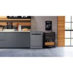 Lavavajillas libre instalación 60 cm - HOTPOINT HFC 2B19 X, 13 servicios, 5 programas, 600 mm, Grey - Imagen 5