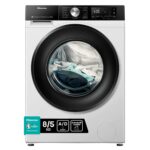 Lavadora secadora - HISENSE WD3S8045BW3, 8 kg + 5 kg, Not available - Imagen 3
