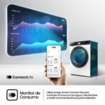 Lavadora secadora - HISENSE WD3S8045BW3, 8 kg + 5 kg, Not available - Imagen 7