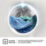 Lavadora secadora - HISENSE WD3S8045BW3, 8 kg + 5 kg, Not available - Imagen 9