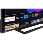 TV QLED 50" - TOSHIBA 33610, UHD 4K, Quad Core., Negro - Imagen 6