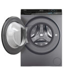 Lavadora carga frontal - HAIER 31019588, 8 kg, 1400 rpm, 15 programas, Antracita - Imagen 2