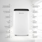 Deshumidificador - UFESA Breeze Dry 5000, 6 l, 40 m², Blanco - Imagen 2