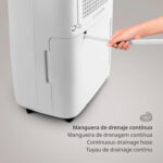 Deshumidificador - UFESA Breeze Dry 5000, 6 l, 40 m², Blanco - Imagen 5