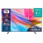 TV QLED - HISENSE 75A79KQ, UHD 4K, 1, Smart TV, Gris