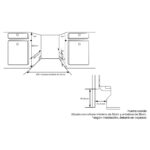Lavavajillas integrable - Infiniton DIW-NB410, 10 servicios, 7 programas, 45 cm, Tercera bandeja, Sin panelar - Imagen 2