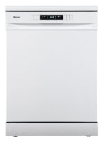Lavavajillas libre instalación 60 cm - HISENSE HS623D10W, 14 servicios, 7 programas, 598 mm, Blanco