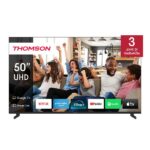 TV LCD 50" - THOMSON 50UG4S14, UHD 4K, CA75x2&1.3GHz + CA55x2&1.15GHz, Smart TV, DVB-T2 (H.265), Negro - Imagen 2