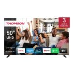 TV LCD 50" - THOMSON 50UG4S14, UHD 4K, CA75x2&1.3GHz + CA55x2&1.15GHz, Smart TV, DVB-T2 (H.265), Negro - Imagen 2