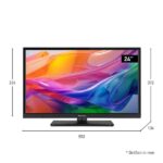 TV LED 32" - PANASONIC TV-24S50AEZ, HD, Smart TV, Negro - Imagen 4