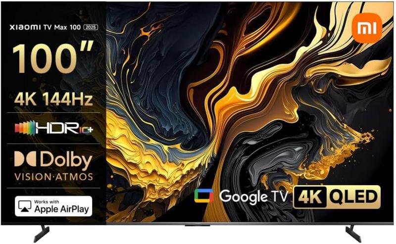 146668653-img1-1 TV QLED 100" - Xiaomi TV Max 100, QLED 4K, Smart TV con Google, 120-240Hz, Dolby Vision - Atmos, Gris oscuro - Imagen 1