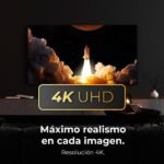 TV QLED 43 - CECOTEC V4 series VQU40043, UHD 4K, 1, Smart TV, Multicolor - Imagen 3