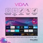 TV LED 50" - SALORA FOD50UV, UHD 4K, Smart TV, DVB-T2 (H.265), Negro - Imagen 2