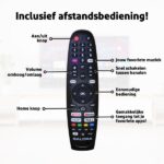 TV LED 50" - SALORA FOD50UV, UHD 4K, Smart TV, DVB-T2 (H.265), Negro - Imagen 4